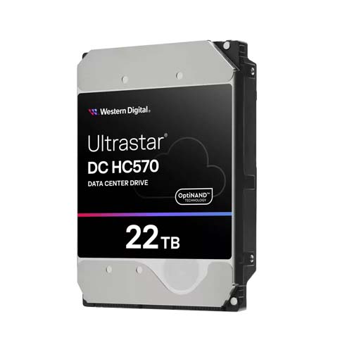 WD Ultrastar DC HC590 24TB 7200 RPM SATA Enterprise Hard Drive WUH722624ALE6L4 – TechCure India