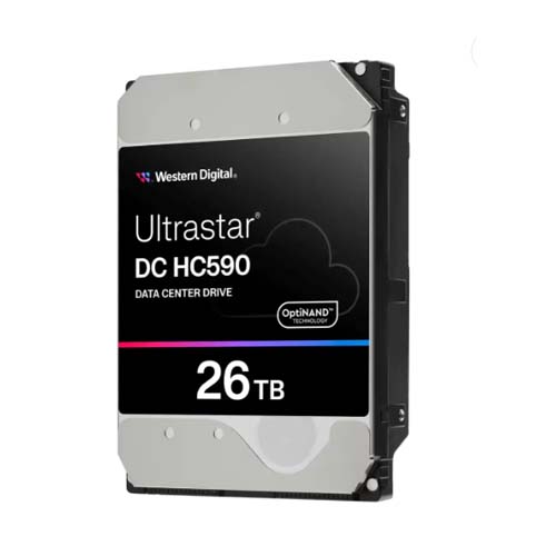 WD Ultrastar DC HC590 26TB 7200 RPM SATA Enterprise Hard Drive WUH722626ALE6L4 – TechCure India