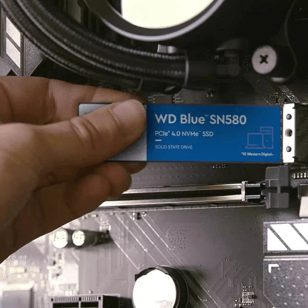 WESTERN DIGITAL Blue SN580 1TB M.2 NVME Gen4 Internal Solid State Drive ( SSD ) - 4