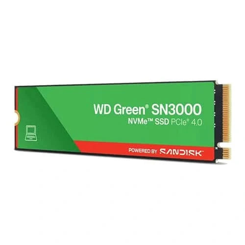 WD Green SN3000 1TB NVMe Gen4 WDS100T5G0E-00VLF0 SSD – TechCure India