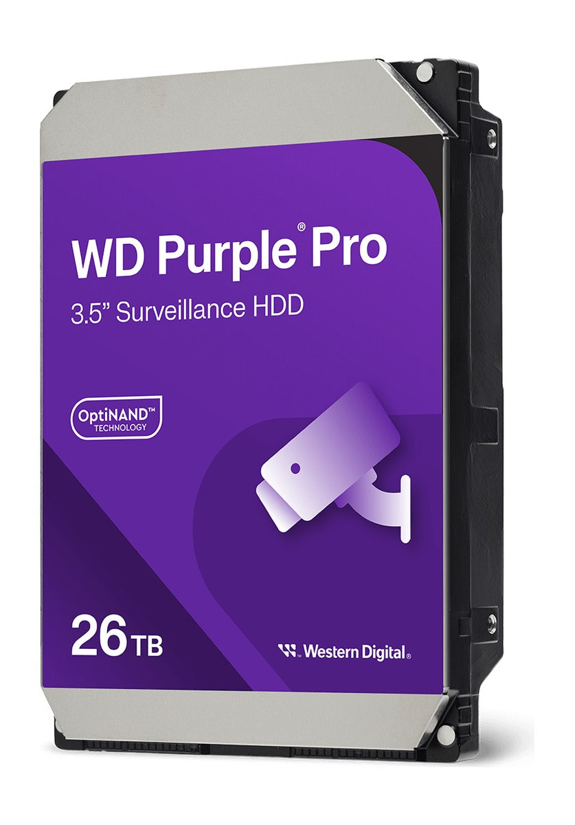 Western Digital 26TB WD Purple Pro Surveillance Internal Hard Drive HDD – 25.4 TB – TechCure India
