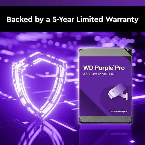 Western Digital 26TB WD Purple Pro Surveillance Internal Hard Drive HDD - SATA 6 Gb/s, 512 MB Cache, 3.5" - WD260PURP – TechCure India