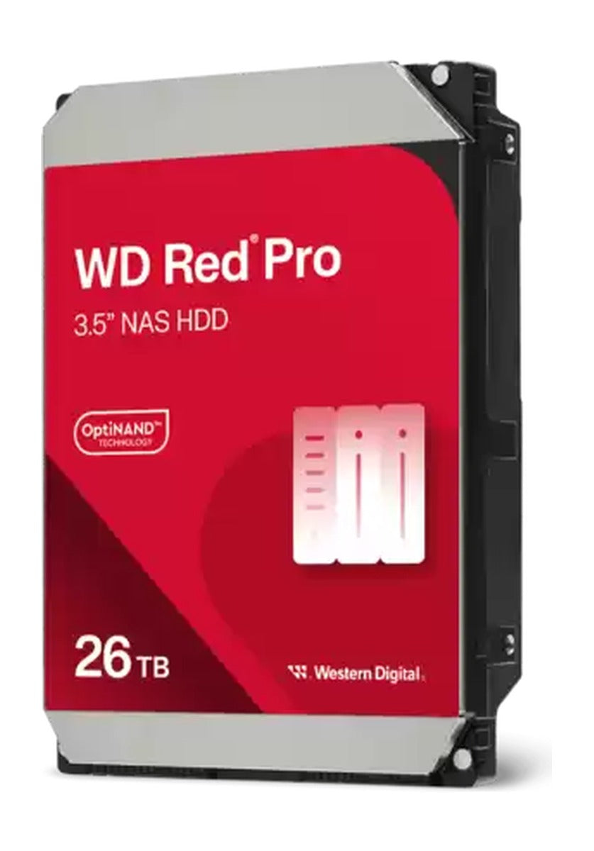 Western Digital 26TB WD Red Pro NAS Internal Hard Drive HDD 7200 RPM SATA 6 Gb/s – 512 MB Cache – TechCure India