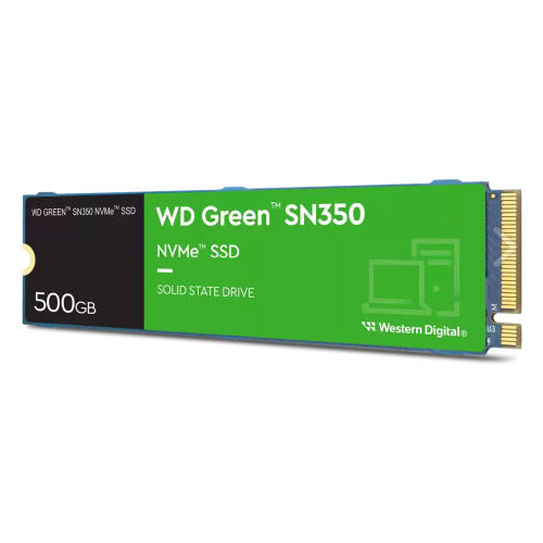 Western Digital Green SN350 500GB M.2 NVMe Gen3 Internal SSD WDS500G2G0C – TechCure India