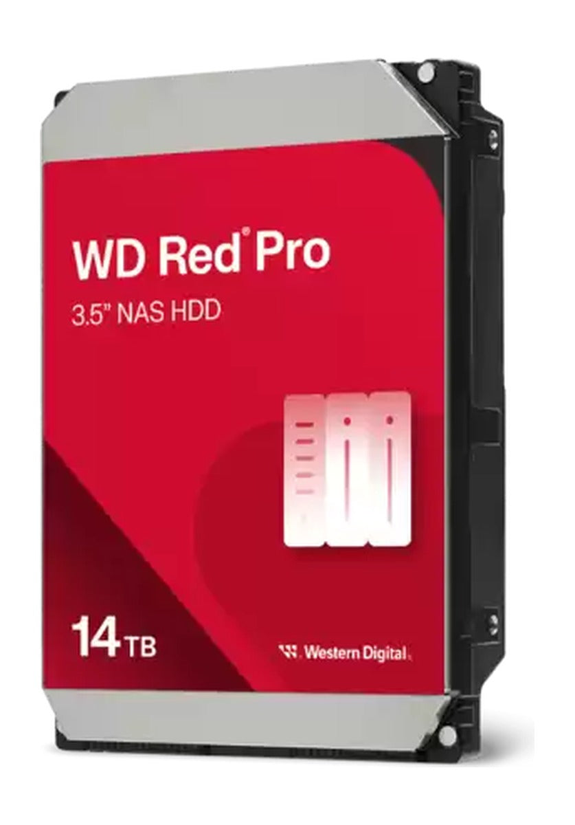Western Digital WD Red Pro 14TB NAS Internal Hard Drive 3.5-inch SATA 6Gb/s Model WD142KFGX – 7200 RPM – TechCure India