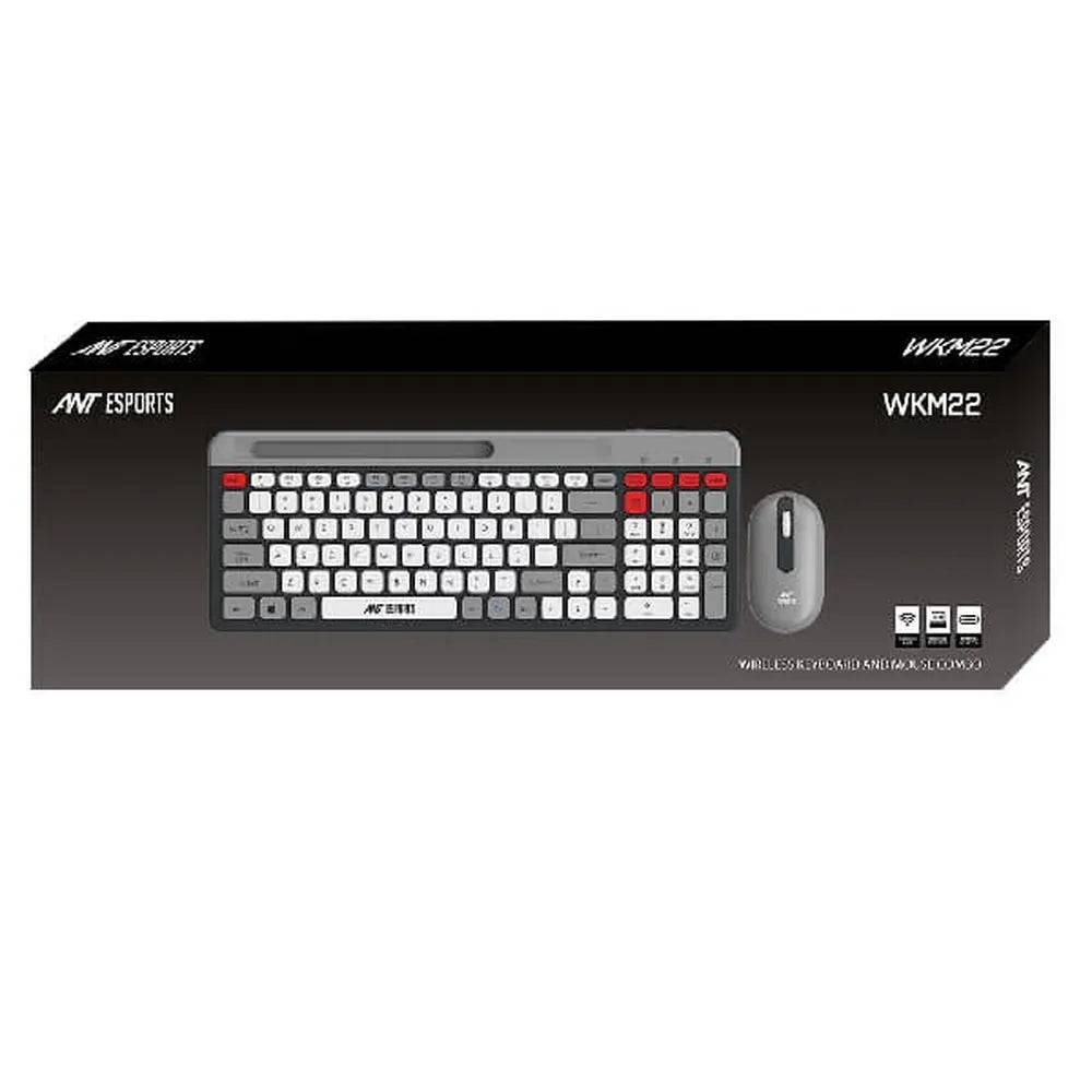 ANT ESPORTS WKM22 Wireless Keyboard And Mouse Combo - 4