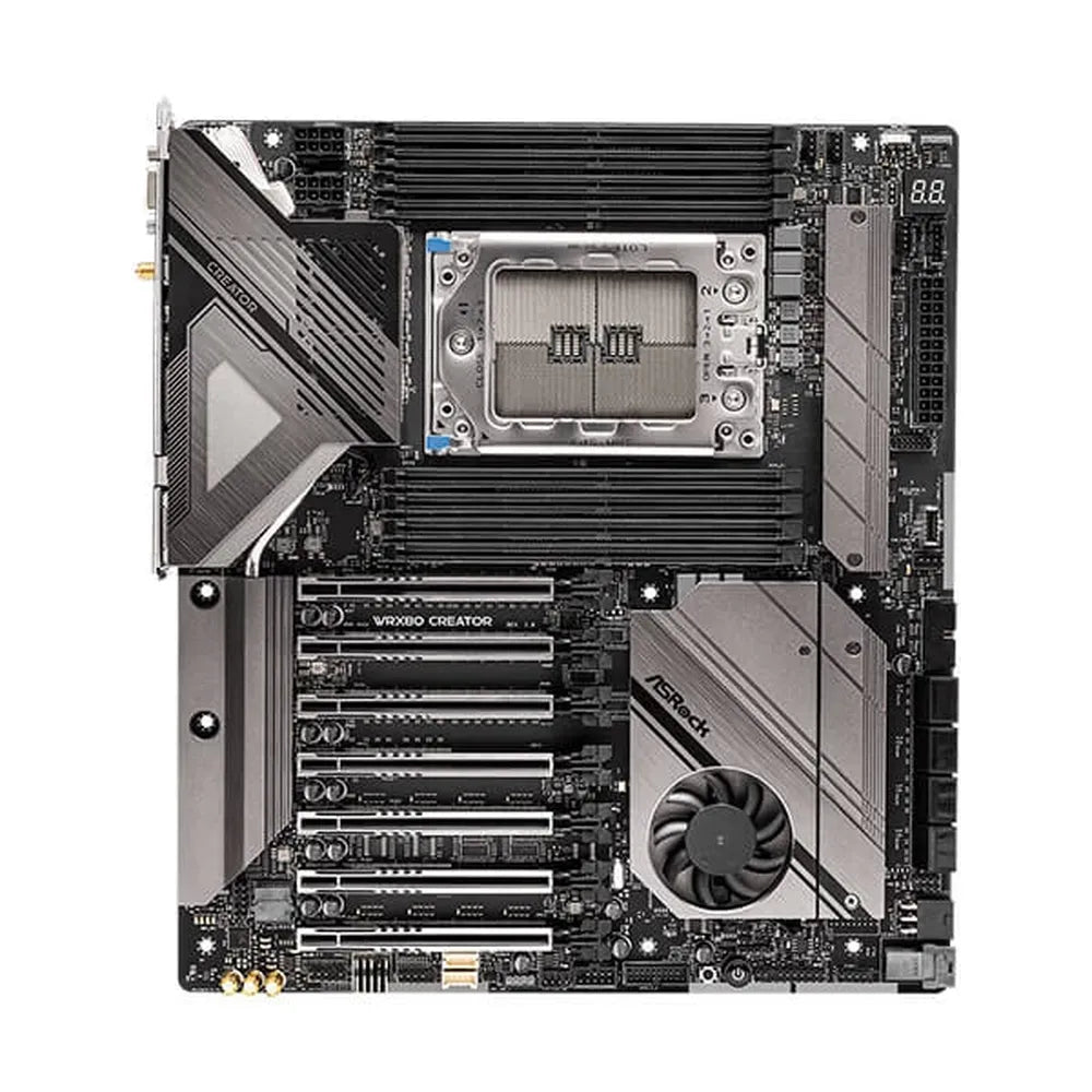 ASROCK WRX80 Creator R2.0 WIFI DDR4 AMD Motherboard - 2