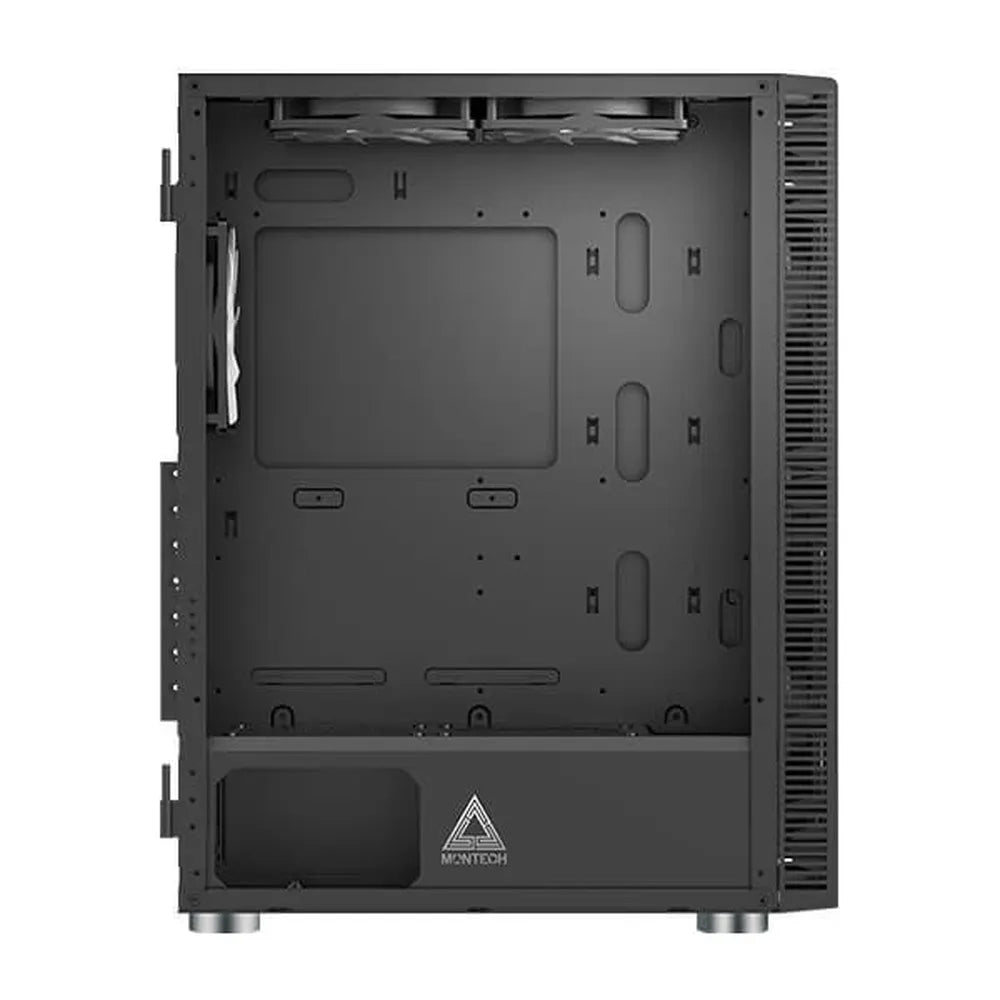 MONTECH X3 Glass RGB EATX Mid Tower Cabinet (Black) - 2