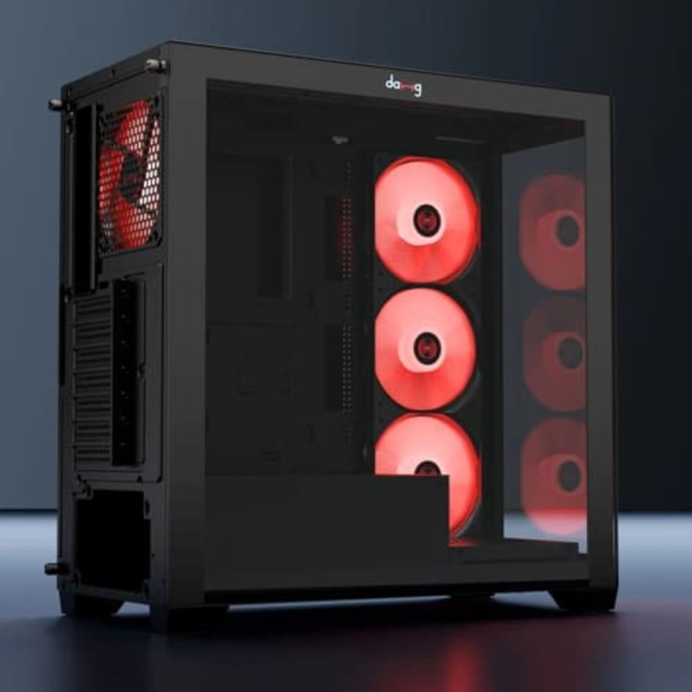 DAWG X 520 ARGB ATX Mid Tower Cabinet (Black) - 4