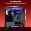 DAWG X 520 ARGB ATX Mid Tower Cabinet (Black) - 3