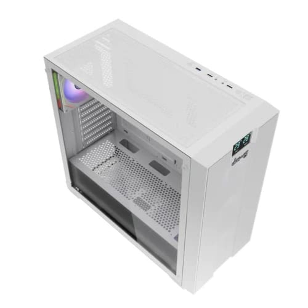 DAWG X 678 ARGB ATX Mid Tower Cabinet ( White ) - 4