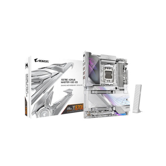 Gigabyte X870E Aorus Master X3D ICE Motherboard – TechCure India
