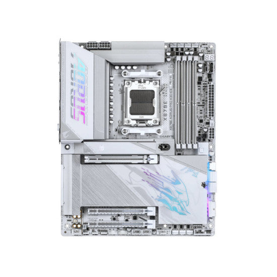 Gigabyte X870E Aorus Pro X3D Ice Motherboard – TechCure India