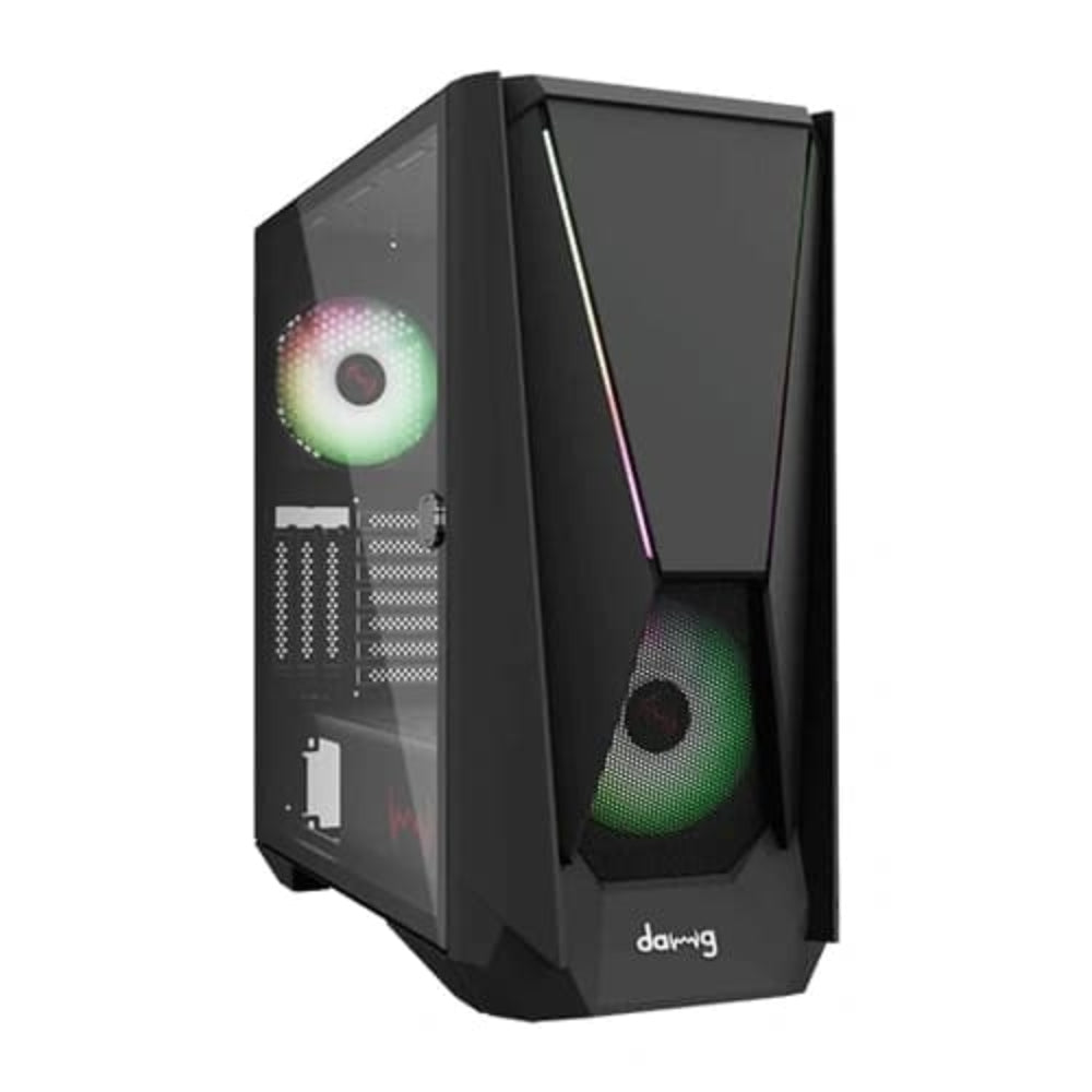 DAWG Y 745 ARGB EATX Mid Tower Cabinet ( Black ) – TechCure India