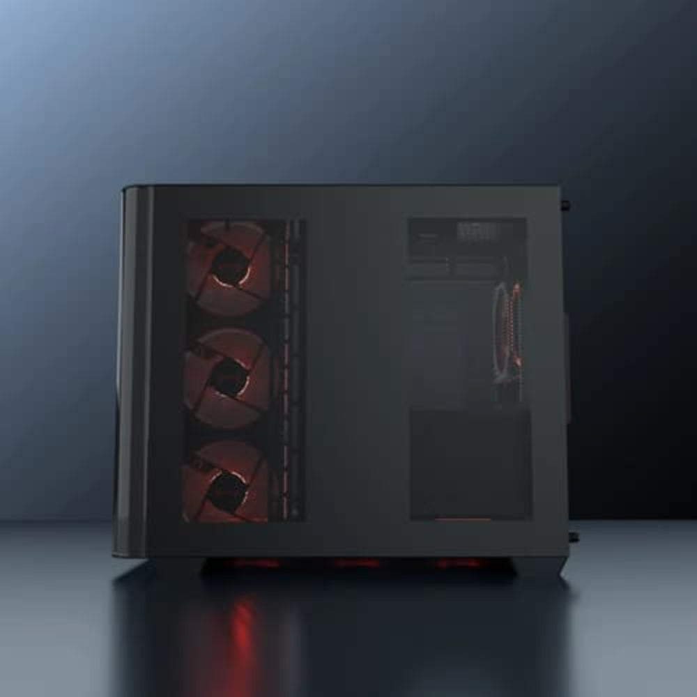 DAWG Y 820 ARGB ATX Mid Tower Cabinet (Black) - 3
