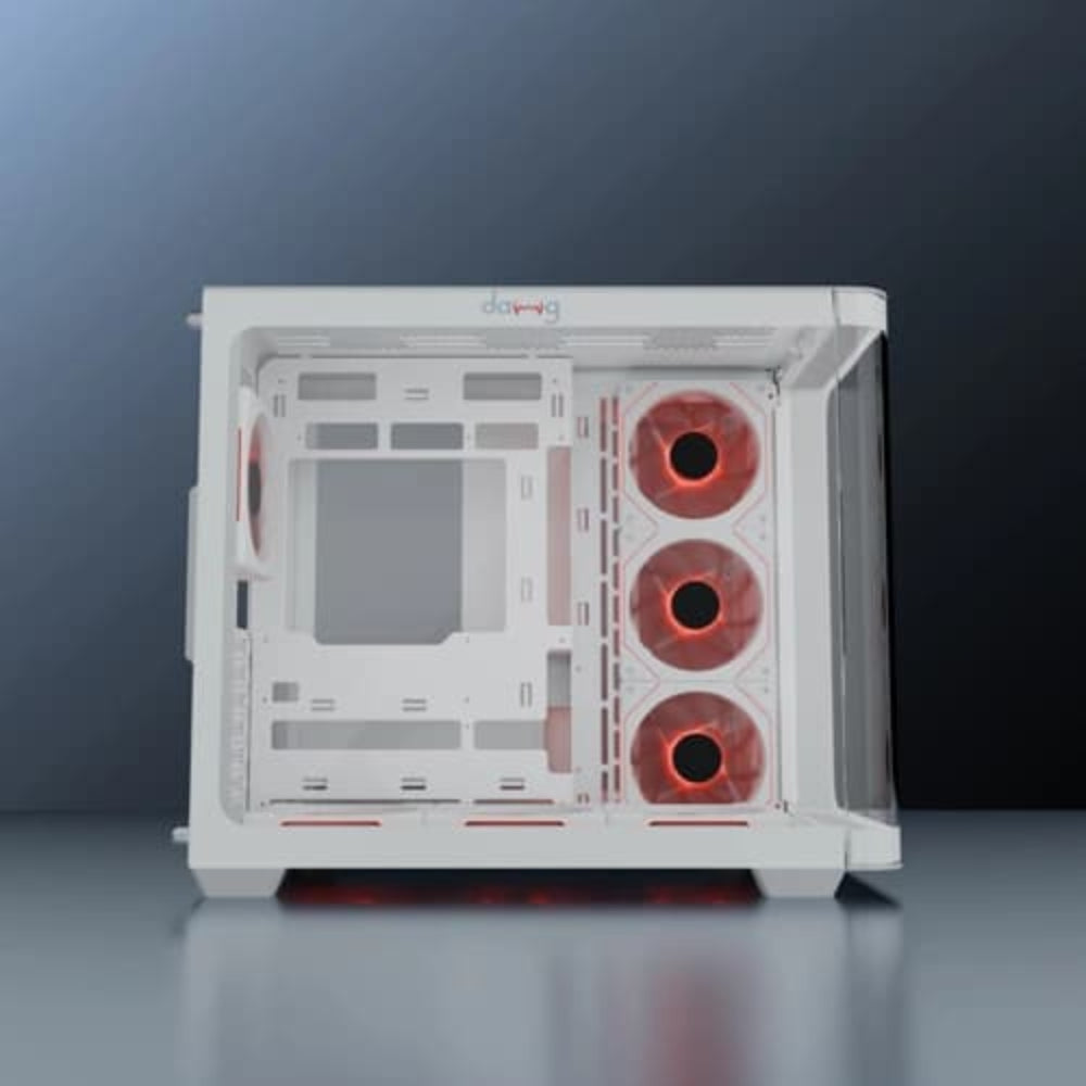 DAWG Y 820 ARGB ATX Mid Tower Cabinet (White) - 4