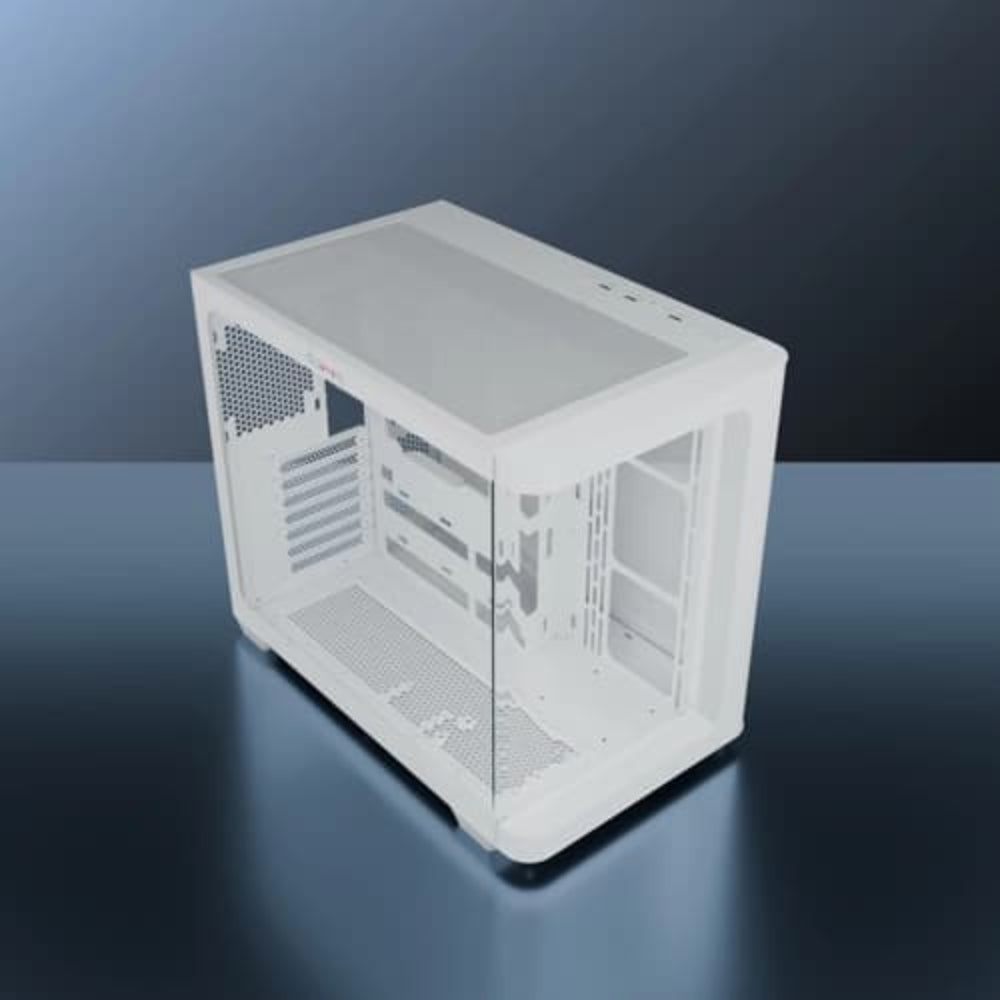DAWG Y 820 ARGB ATX Mid Tower Cabinet (White) - 3
