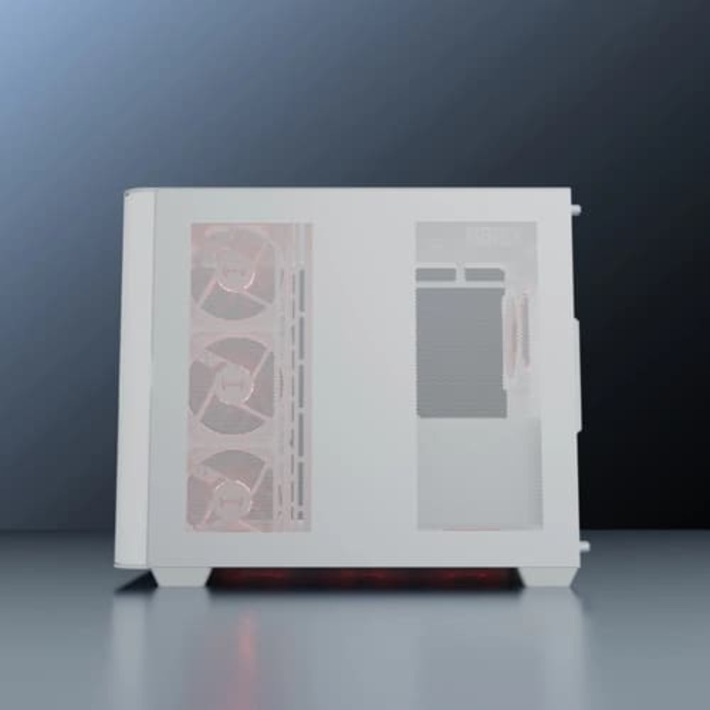 DAWG Y 820 ARGB ATX Mid Tower Cabinet (White) - 2