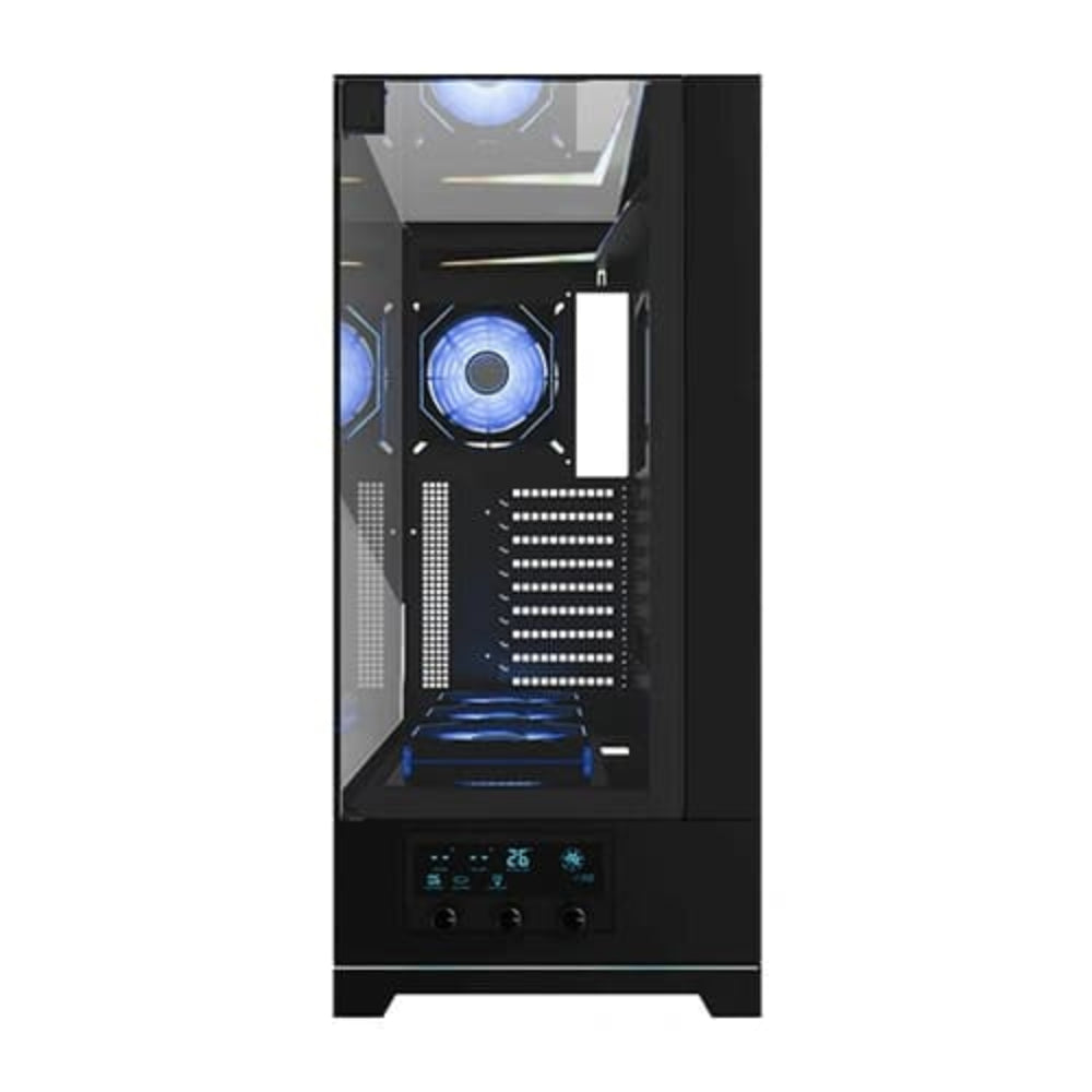 DAWG Y 907 ARGB EATX Full Tower Cabinet ( Black ) – TechCure India