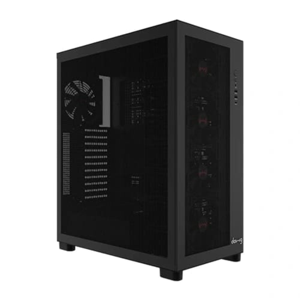 DAWG Y 909 EATX Full Tower Cabinet ( Black ) – TechCure India