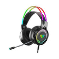 AULA S506 Wired RGB Gaming Headset With Adjustable Mic – TechCure India