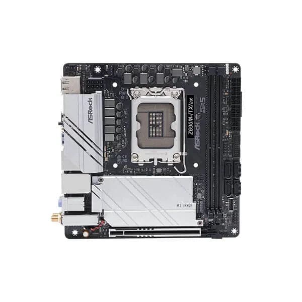 ASROCK Z690M-ITX/Ax Wifi DDR4 Intel Motherboard - 2