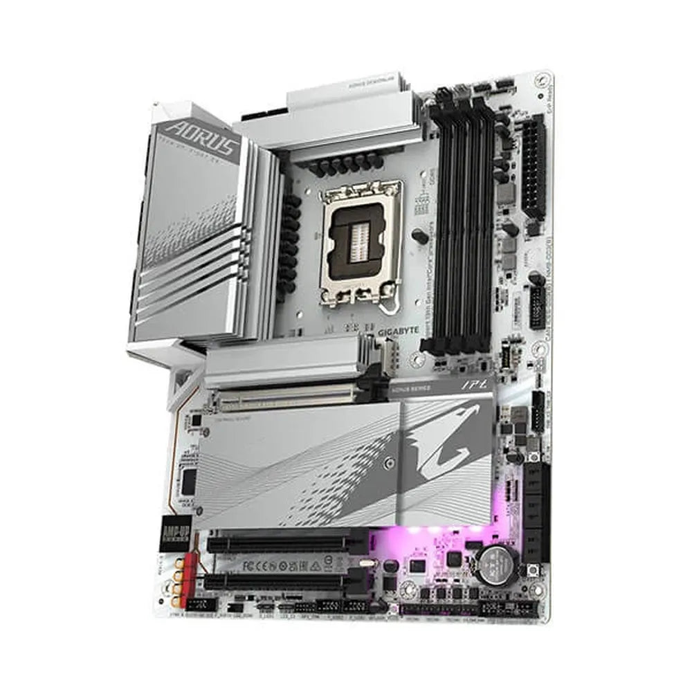 GIGABYTE Z790 Aorus Elite AX ICE DDR5 Intel Motherboard - 5