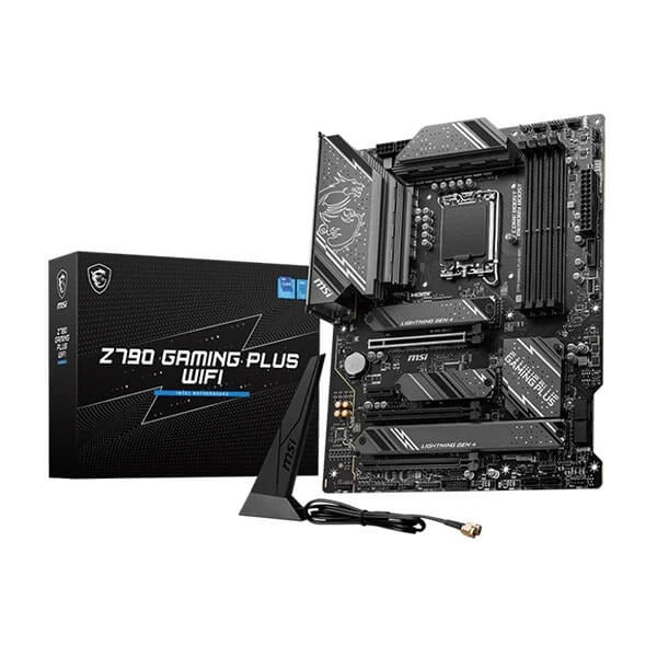 MSI Z790 Gaming Plus WIFI Intel LGA 1700 ATX Motherboard Supports Intel 12th , 13th & 14th Gen Processors – TechCure India