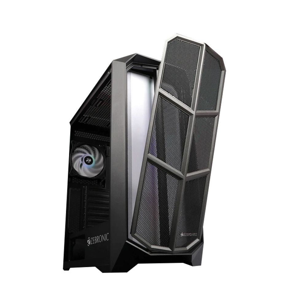 ZEBRONICS Zeb-Ironside MATX Mid Tower Cabinet (Black) - 3