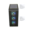 ZEBRONICS Zeb-Invader ATX Mid Tower Cabinet (Black) - 3