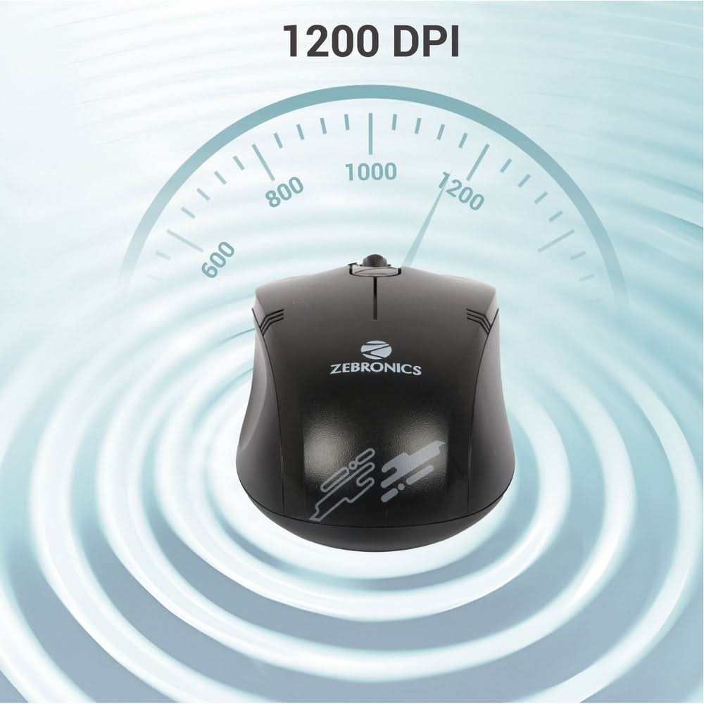 MOUSE ZEBRONICS USB (POWER PLUS) – TechCure India