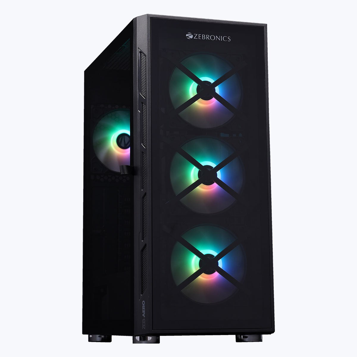 ZEBRONICS Aero Gaming Cabinet (Black) – image 1 – TechCure India