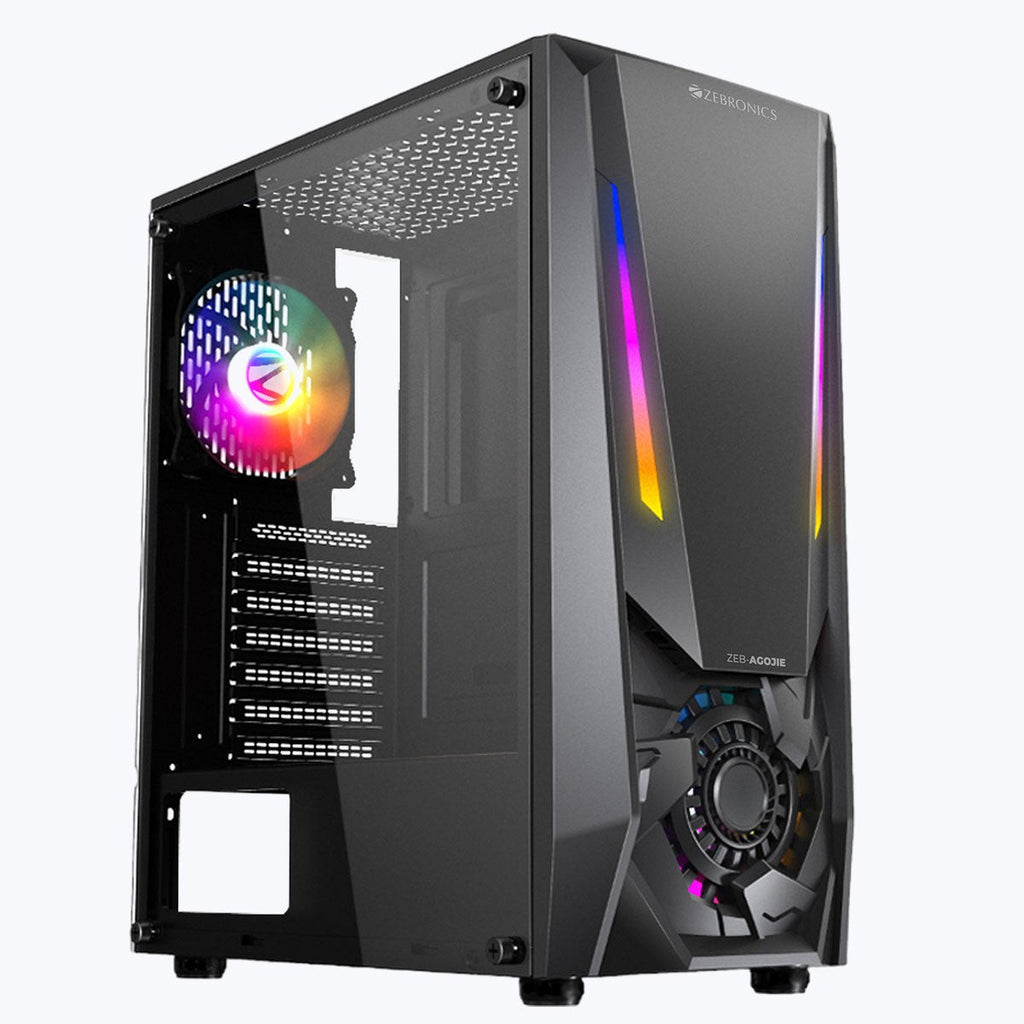 ZEBRONICS Agojie Gaming Cabinet (Black) – image 1 – TechCure India