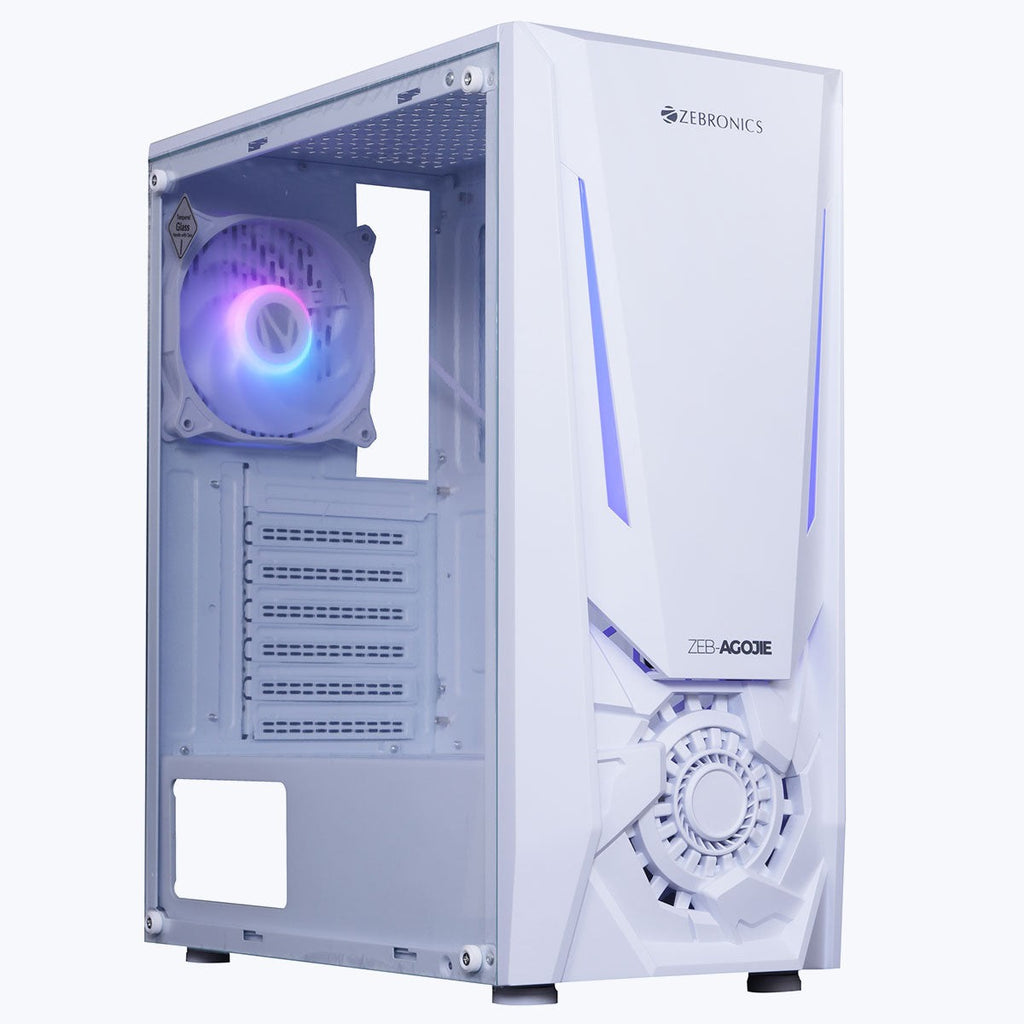 ZEBRONICS Agojie Gaming Cabinet (White) - image 1
