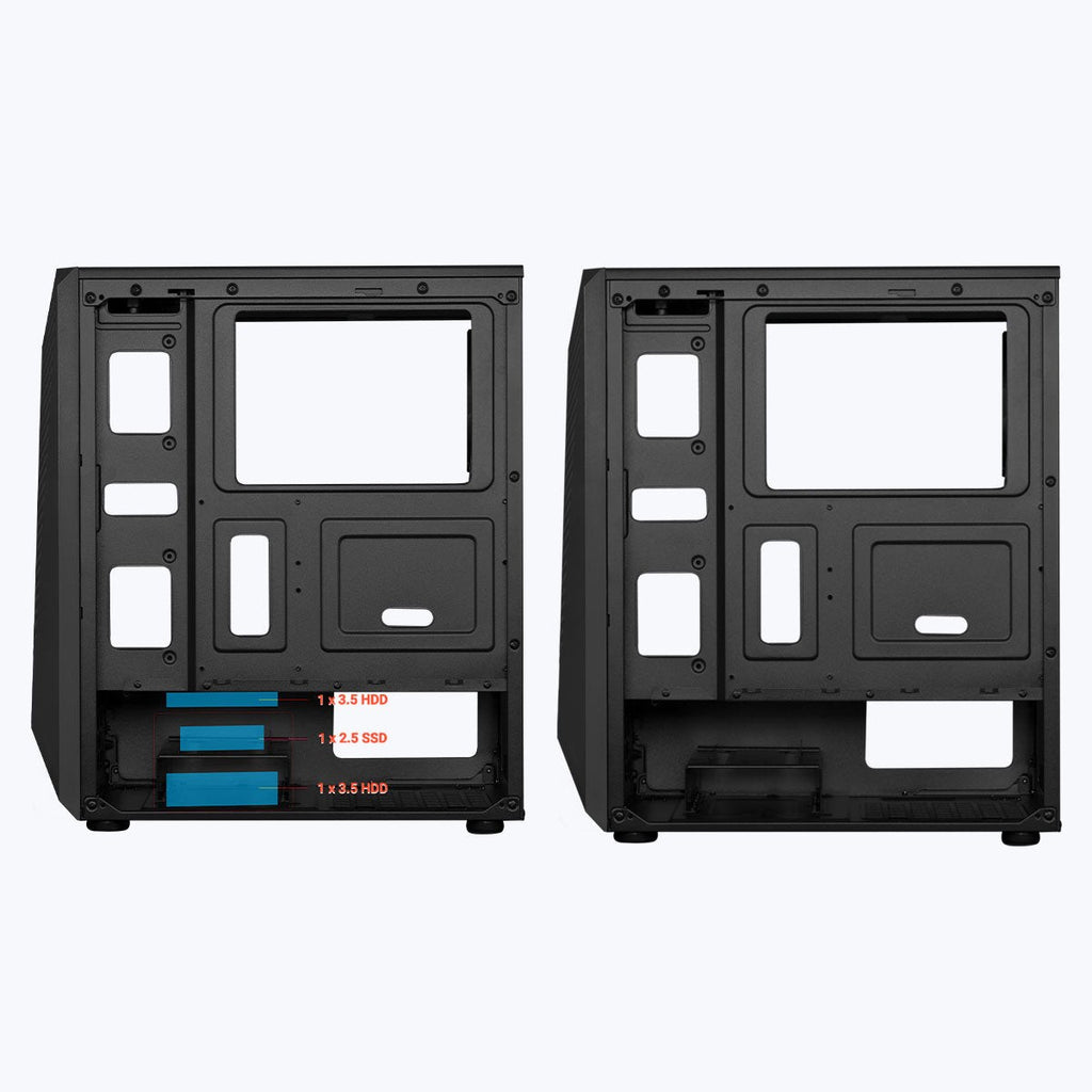 ZEBRONICS Agon Gaming Cabinet (Black) - image 5