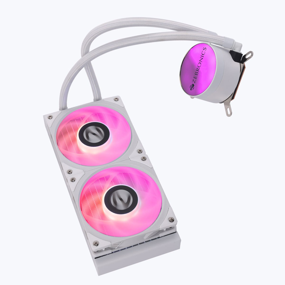 ZEBRONICS AIO 240 AW / AB AIO Cooler (White) – image 1 – TechCure India