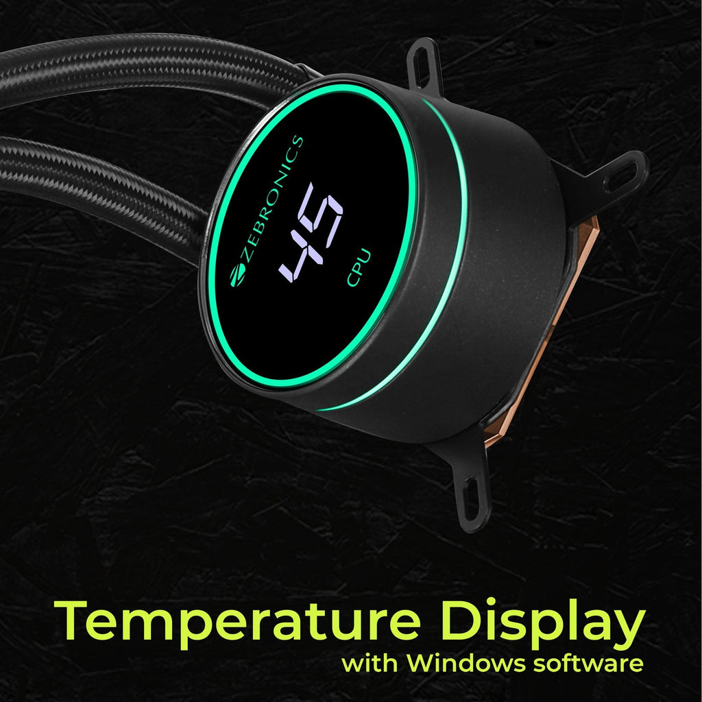 ZEBRONICS AIO 240TB / TW AIO Cooler (White) – image 2 – TechCure India