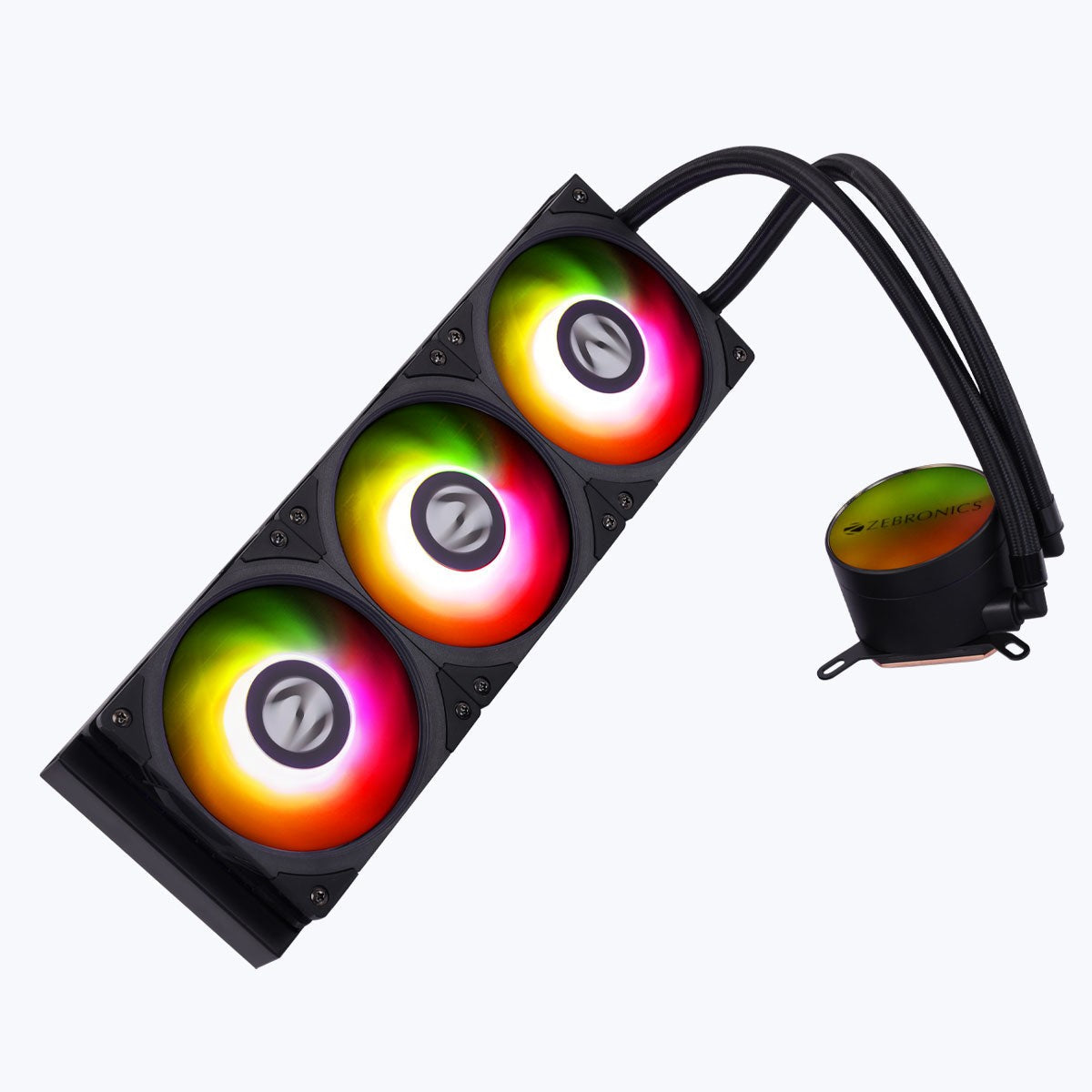 ZEBRONICS AIO 360AW / AB AIO Cooler (Black) – image 1 – TechCure India