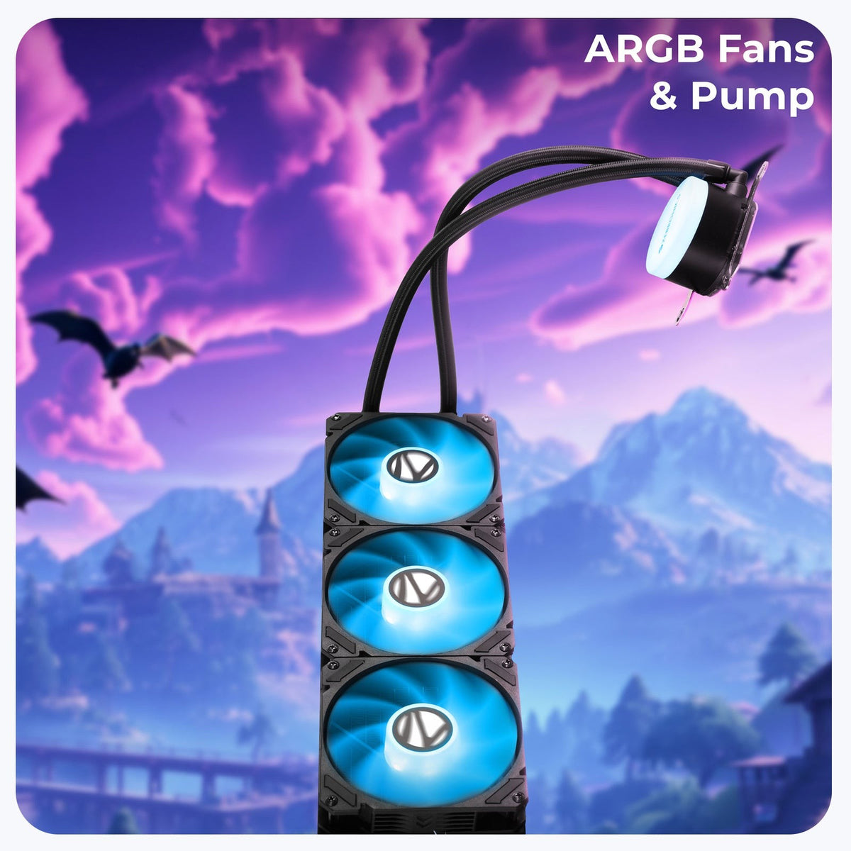 ZEBRONICS AIO360 VB/VW AIO Cooler (Zeb Aio360 Vb) - image 2