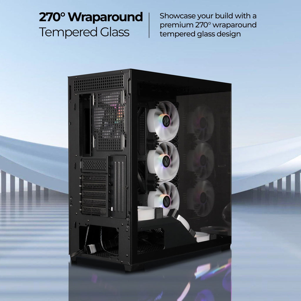ZEBRONICS Apex 10 Gaming Cabinet (Black) - image 5