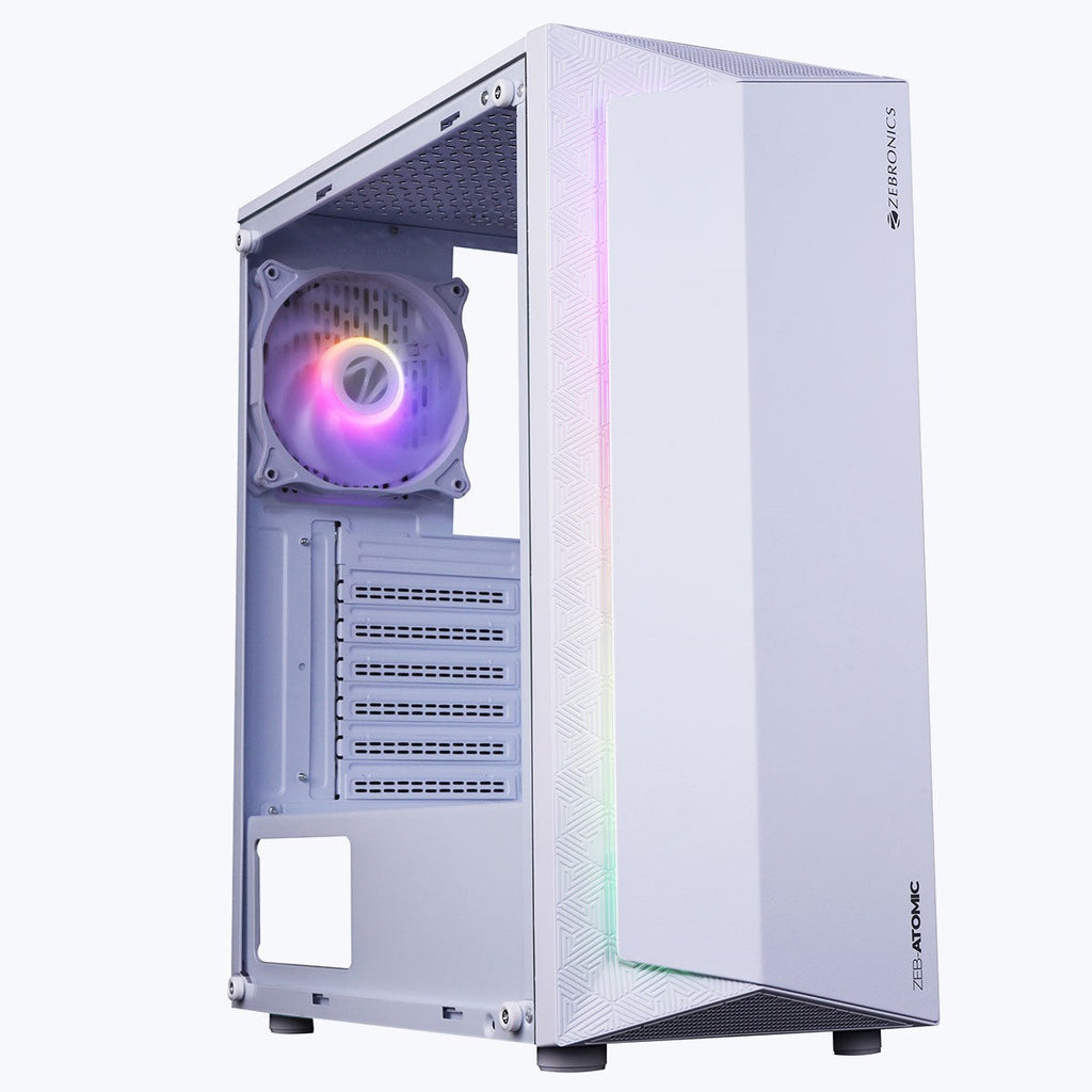 ZEBRONICS Atomic Gaming Cabinet (White) - image 1