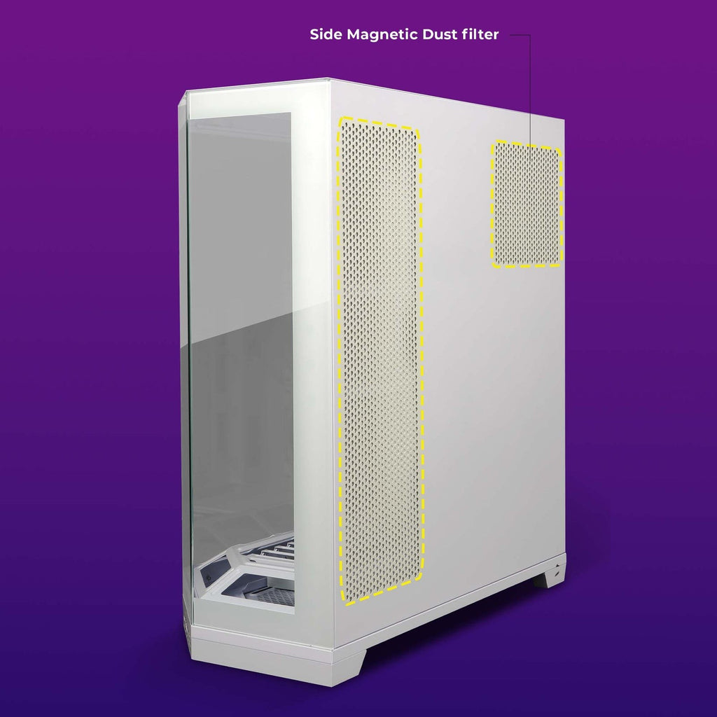 ZEBRONICS Blizzard W/B Gaming Cabinet (White) - image 9