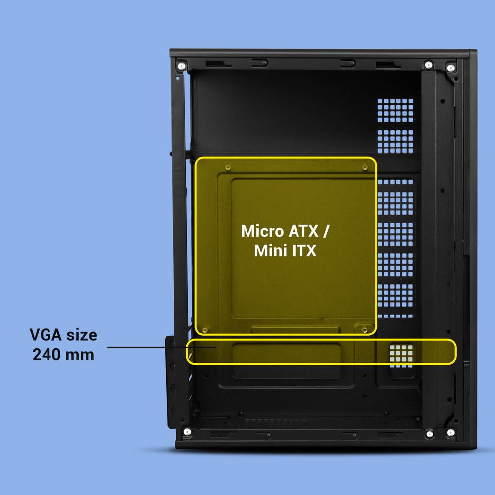 Zebronics Cabinet GRACE – TechCure India