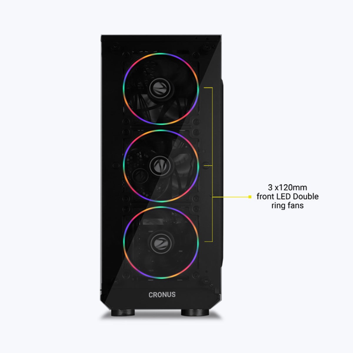 ZEBRONICS Cronus Gaming Cabinet – TechCure India