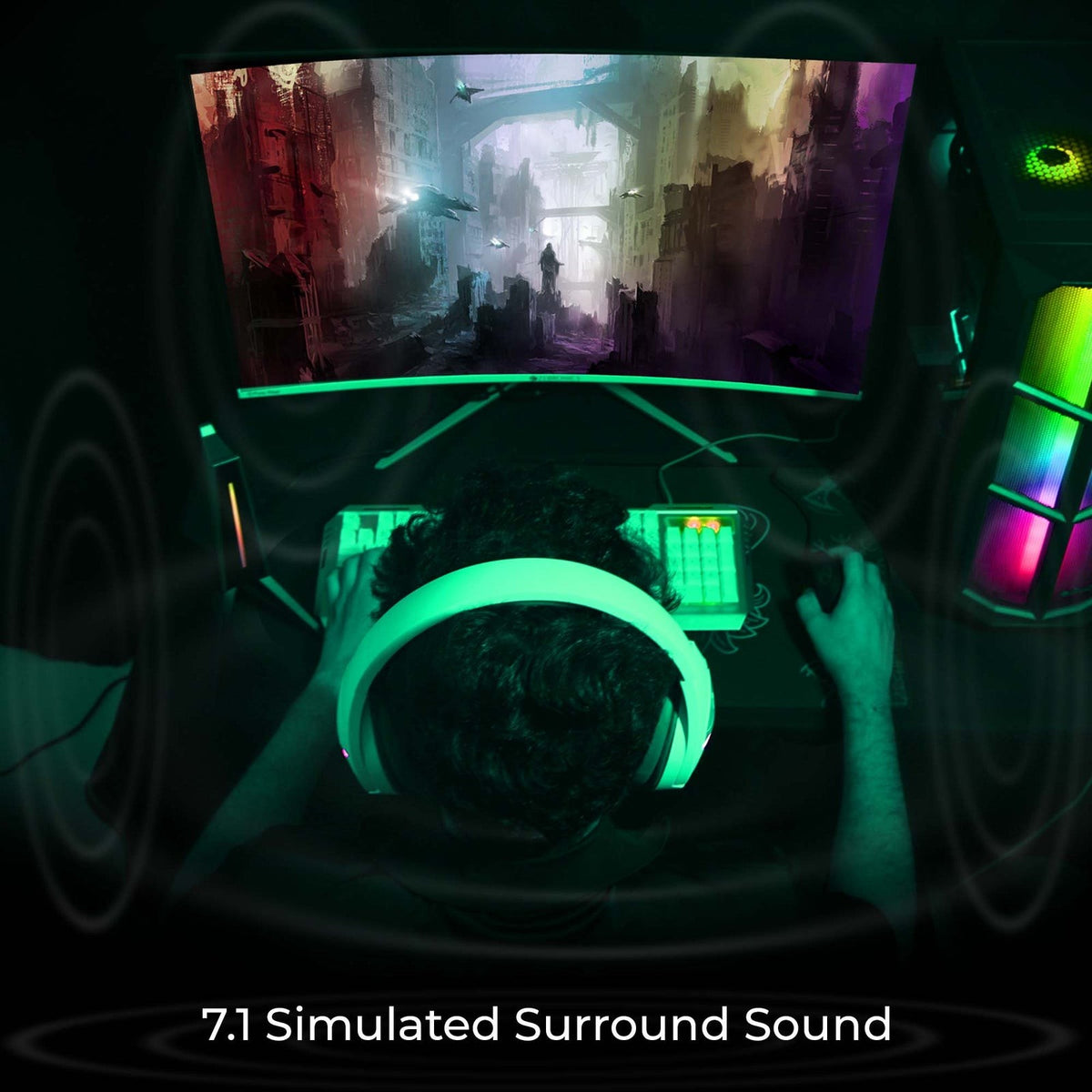 ZEBRONICS Crusher Gaming Headphone (Black) - image 5