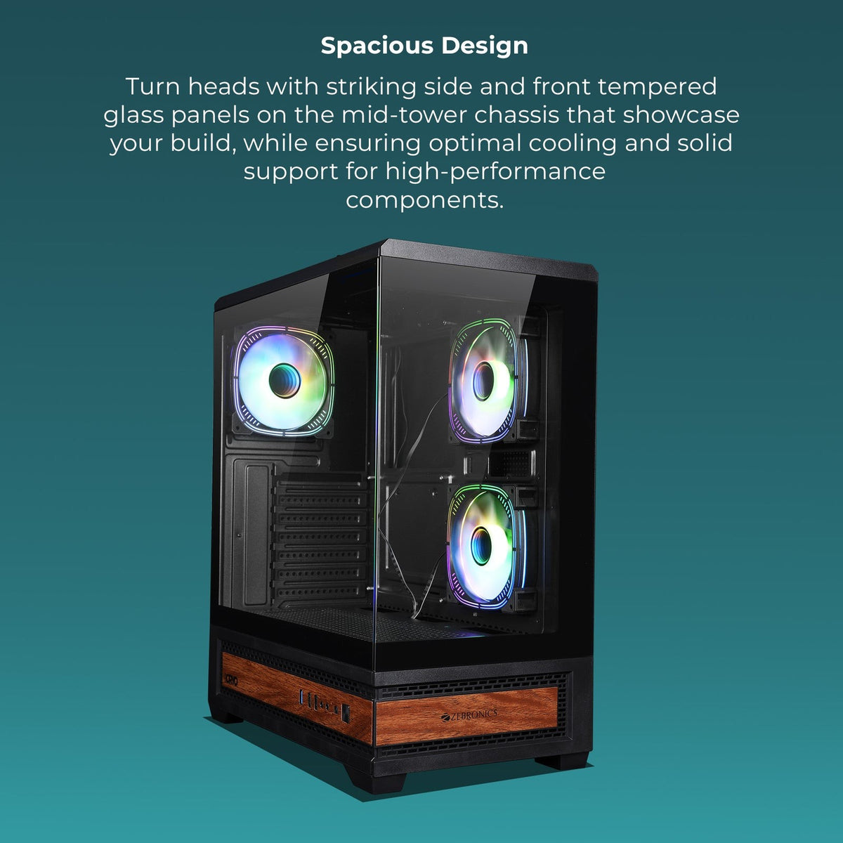 ZEBRONICS Cryo Gaming Cabinet - image 2
