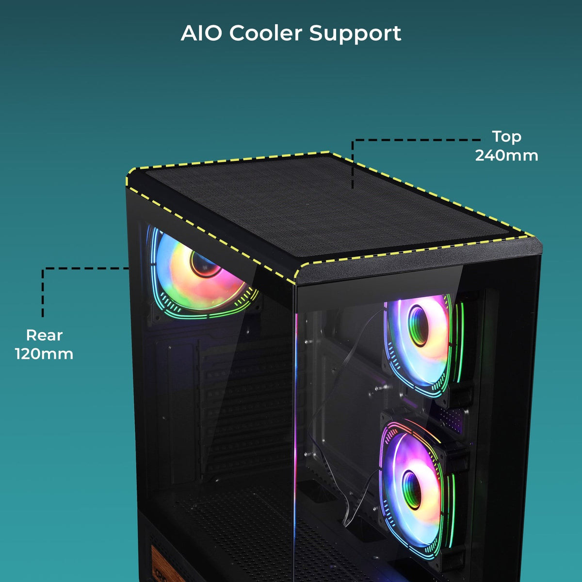 ZEBRONICS Cryo Gaming Cabinet - image 5