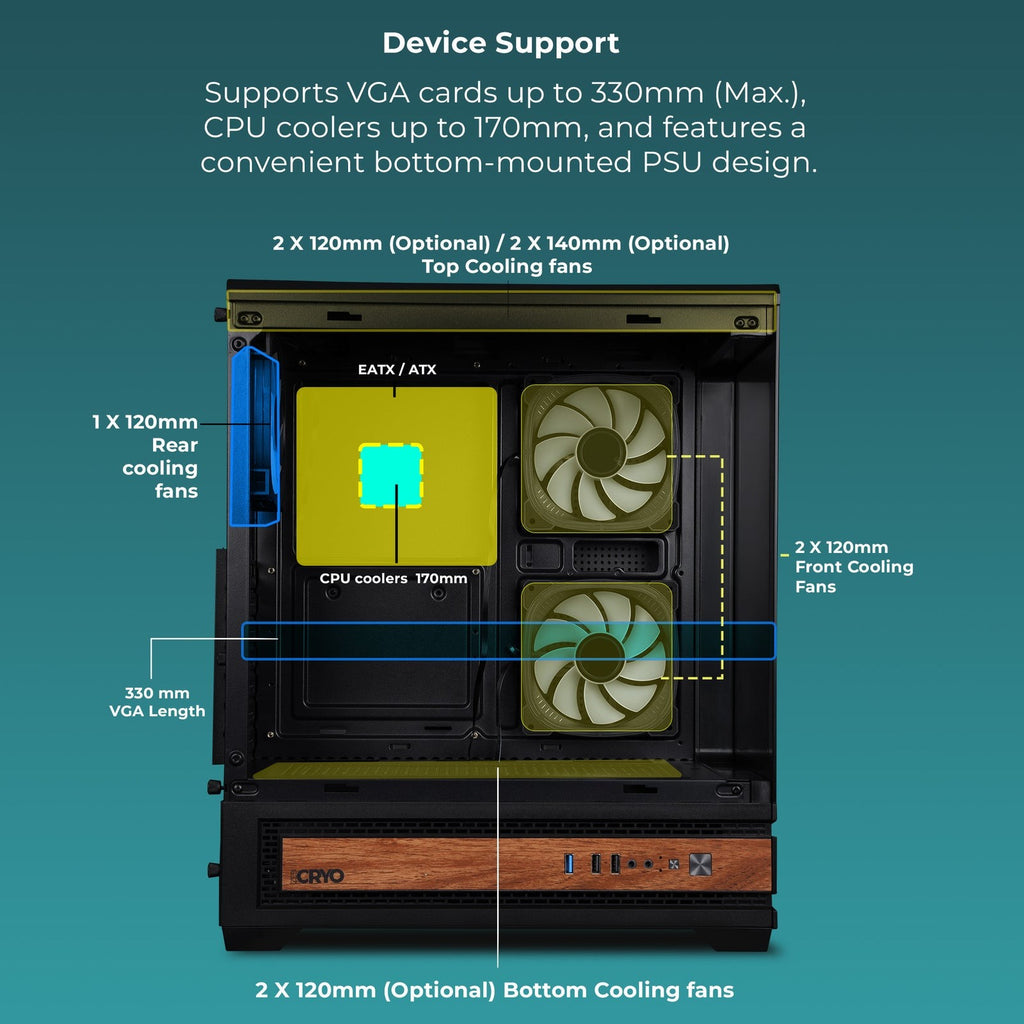 ZEBRONICS Cryo Gaming Cabinet - image 9