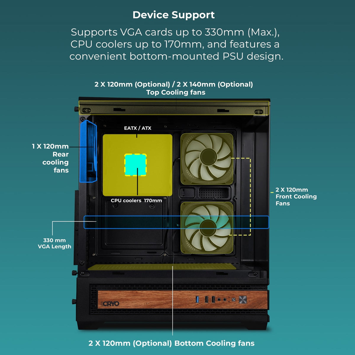 ZEBRONICS Cryo Gaming Cabinet - image 9