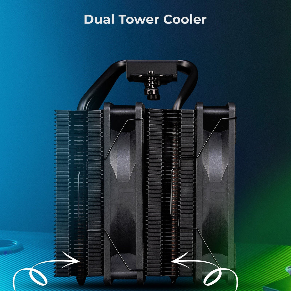 ZEBRONICS FC1200U CPU Air Cooler – image 4 – TechCure India